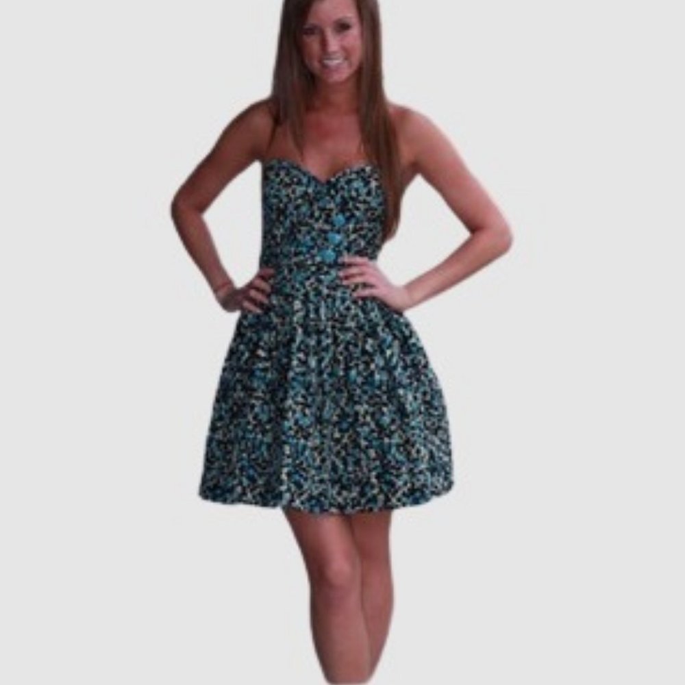 Frock! by Tracy Reese Louise Ditsy Dots Silk Dress